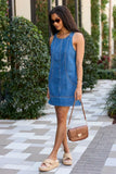 Ellie Denim Mini Dress