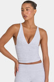 ButterCloud Tank Top in Grey Marl