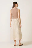 Kenni Mixed Media Dress