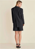 Oversized Blazer Jet Black