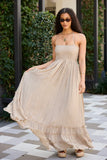 Soleil Taupe Maxi Dress