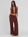 LAINEY PANT CHOCOLATE