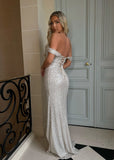 Regally Yours Sequin Gown Champagne