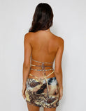 MARCEL DRESS MULTI TIE DYE PAISLEY TIE DYE