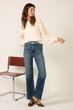 Piper Dramatic Sleeve Cable Sweater