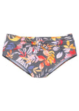 Mid Rise Moderate Bottom Grey Floral