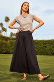 Sarah Poplin Maxi Skirt