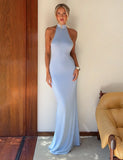 MADDY MAXI DRESS BABY BLUE