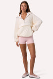 Oversized Track Jacket in White