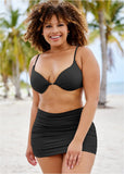Push Up Bikini Top Black Beauty