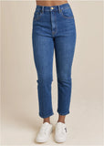 Straight Leg Jeans Medium Wash