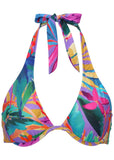 Belize Underwire Bikini Top Purple Paradise