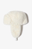 Faux Fur Trapper Hat in Ice
