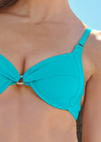 Sally Underwire Ring Top Castaway Blue