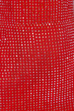 Embellished Sweetheart Corset Mini Dress in Fire Red
