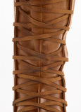 Lace Up Detail Boots Camel