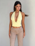 BRIXTON TOP BUTTER YELLOW