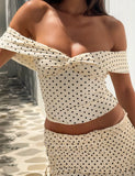 DENALI TOP CREAM DOT