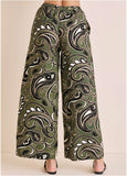Linen Wide Leg Pant Large Splendid Paisley