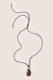 Inez Stone Cord Necklace