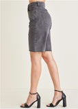 Denim Bermuda Shorts Grey Wash