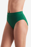 Brooke High Waist Pant Emerald Lido Rib