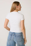 Super Stretch Twist Baby Tee