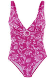 Ring One Piece Hot Field Floral