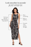 Maxi Shaping Dress in Palmera