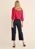 Cut Out Heart Top Red