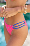 Golden Tide Berryfield Hot Pink Hipster Bikini Bottom