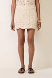 Medina Crochet Mini Skirt