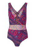 Peek A Boo Mesh One Piece Seaside Voyager