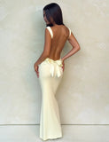 ZITA MAXI DRESS LEMON