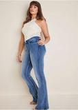 Halle Bootcut Jeans Medium Wash