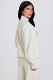 Soft Knit Oversized Jumper in Coconut