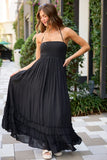 Soleil Black Maxi Dress