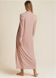 Ribbed 3 Piece Set Peach
