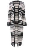 Stripe Duster White Multi