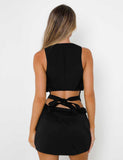 NADINE SKORT BLACK