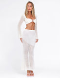MACAULEY SKIRT CREAM CROCHET