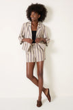 Jess Linen Stripe Blazer