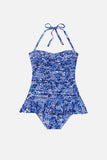 Summer Skirted One Piece Floral City