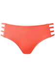 Strappy Mid Rise Bottom Coral Crush