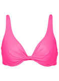 Antigua Twist Bikini Top Hot Pink