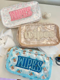 KenzKustomz Wipes Pouch Clear Coat Bag