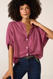 Mandarin Collar Top