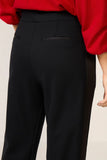 Ponte Pleated Trouser