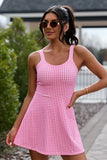 Active State Rose Gingham Pink Dress SALE