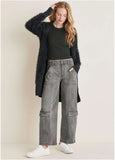 Eyelash Cardigan Jet Black